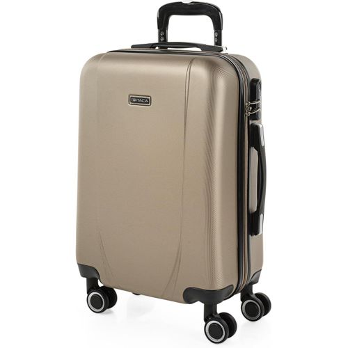 GOUTS ET COULEURSValise Cabine 55X40X20, Valise Cabine, Valise À Roulettes, Valise Roulette, Valise Rigide, Résistant, Légère, Champagne