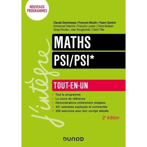 Mathématiques Psi/Psi* - Tout-En-Un