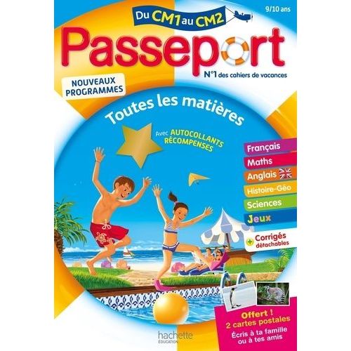 Passeport Toutes Les Matières Du Cm1 Au Cm2