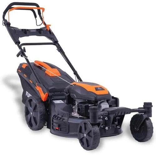 Scarificateur Tondeuse à Gazon Thermique 4-en-1 2,9 kW ¿ Coupe 51 cm ¿ Hauteur 25 à 75 mm