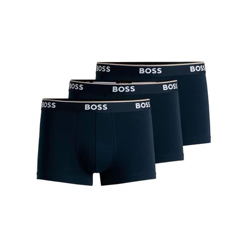 Boxer Boss Pack X3 Force One Homme Bleu