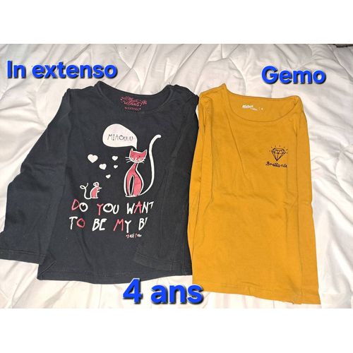 Lot De 2 Maillots Manches Longues