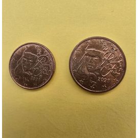 À Vendre Deux Pièces De Collection Rares En Excellent État : 1 Centime Italie 2021 ¿ Brillant Universel (Bu) 2 Centimes Italie 2023 ¿ Brillant Universel (Bu)