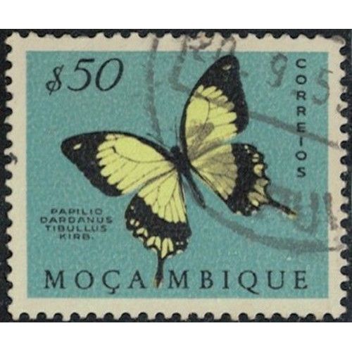 Mozambique 1953 Papillon Papilio Dardanus Tibullus Butterfly Y&T Mz 424 Su
