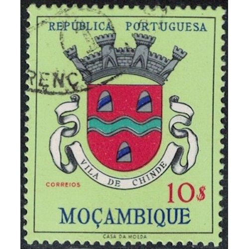 Mozambique 1961 Blason Vila De Chinde Y&T Mz 476 Su