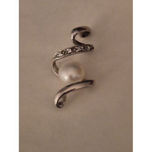 Pendentif En Argent Massif 925.