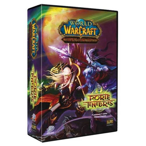 World Of Warcraft Wow Starter Deck Pack " À Travers La Porte Des Ténèbres " Wow Jeu De Cartes À Collectionner