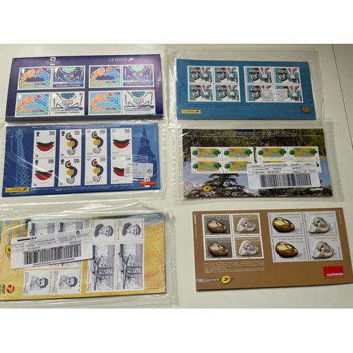 Vends Timbres D'Émission Commune De 6 Pays
