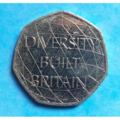 Royaume Uni   Uk 50 Pence Commémorative 2020