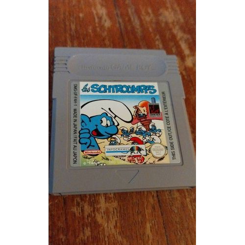 Jeu Vidéo Game Boy 1 Les Schtroumpfs