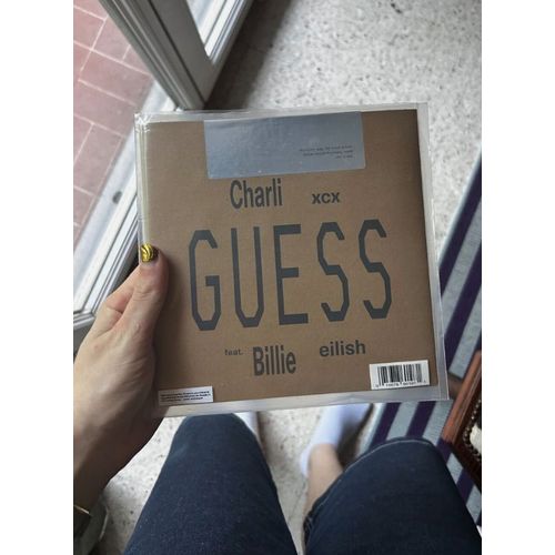 Charli Xcx - Guess 7” Vinyl Feat Billie Eilish Record Store Day 2025 Rsd