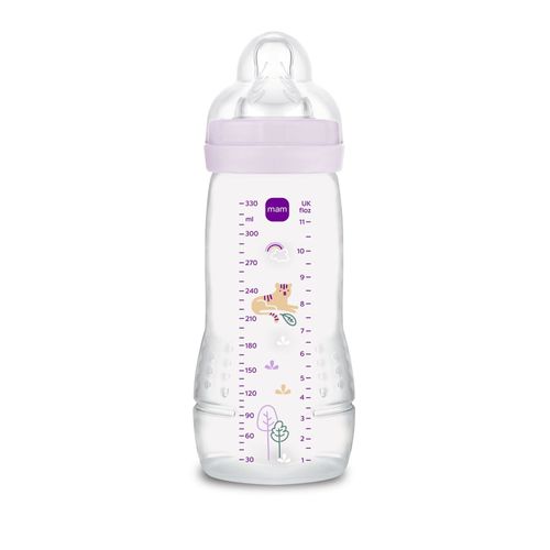 Biberon 330ml Easy Active Coloré Lilas - Mam