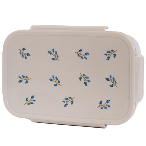 Lunch Box En Plastique Recyclé Taupe Myrtille - 3 Sprouts
