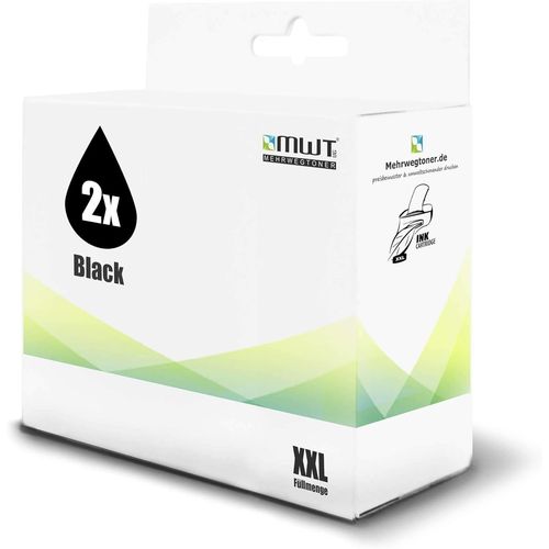 2X Kraft Office Supplies Cartouches Jet D'Encre Pour Canon Mx410 Mp252 Mp250 Ip2700 Mx420 Mp480 Mp260 Mp230 Mx350 Mx340Rfb Mp282 Mp240 Mp490 Mp280 Mp495 Mp499 Remplace Pg512 Bk