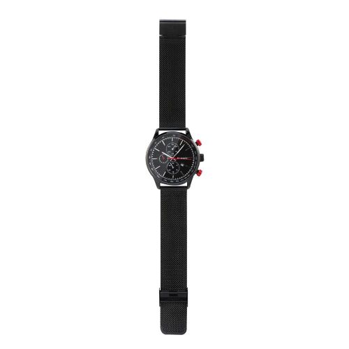 Curren Hommes Mâle Analogique Montre Quartz Bracelet Acier Alliage Boîtier Montre-Bracelet Noir Boîtier Noir Cadran