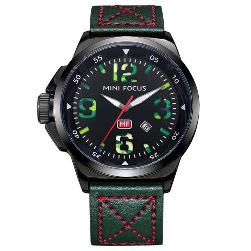 Mini Focus À La Mode Hommes Sport Lumineux Étanche Quartz Montre-Bracelet Analogique(02)