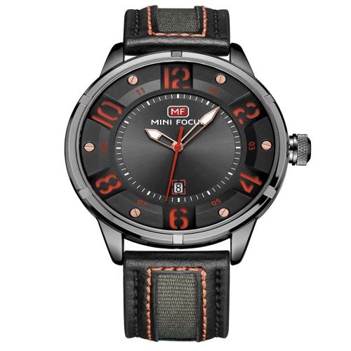 Mini Focus À La Mode Hommes Sport Classique Étanche Quartz Montre-Bracelet Analogique(03)