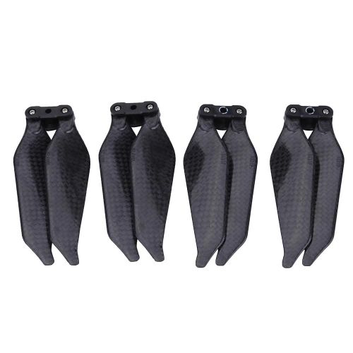 2 Paires D'hélices Pliables En Fibre De Carbone 8331f Accessoire De Lames Pour Drone Dji Mavic Pro-Générique