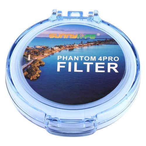 Accessoire De Filtre D'objectif De Caméra De Drone Pour Dji Phantom 4pro / 4pro+ (Nd4)-Générique