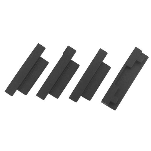 Couvercle De Port De Charge De Batterie 3pcs + 1 Prise Étanche À La Poussière Pour Dji Spark (Noir)-Générique