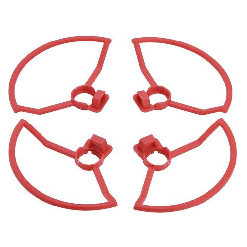 Protecteur D'hélice Lames Garde Housse De Protection Accessoires De Drone Pour Dji Spark (Rouge)-Générique