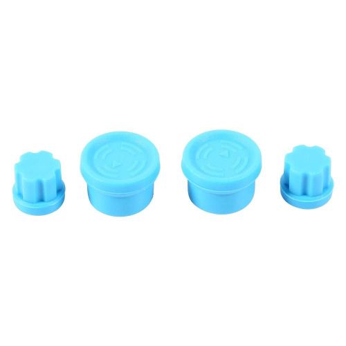 2pcs Télécommande Rocker Silicone Thumb Joystick Pour Dji Mavic Pro Phantom 3 4 / Pro / Pro+ Bleu-Générique