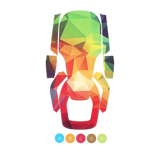 Pvc Autocollant Imperméable Autocollant Skin Wrap Autocollant Pour Dji Mavic Air Drone Rc Accessoire (01)-Générique