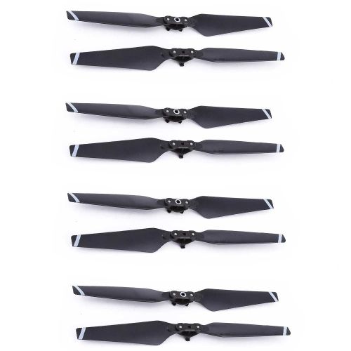 8330f Hélices Repliables À Dégagement Rapide Ailes Pour Dji Mavic Pro (4 Paires De Bandes Blanches)-Générique