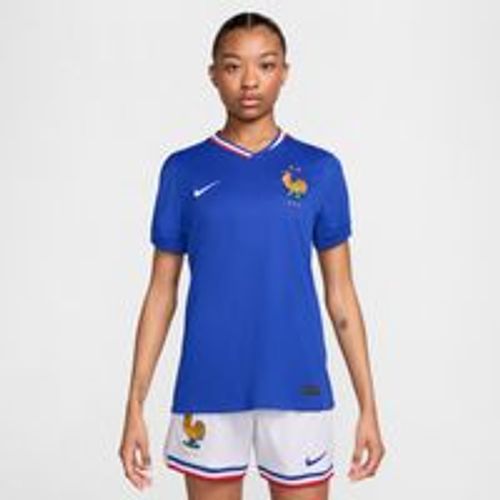 Maillot De Foot Replica Nike Dri-Fit Fff (Équipe Masculine) 2024/25 Stadium Domicile Pour Femme - Bleu