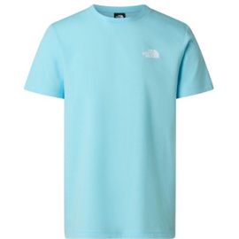 S/S Simple Dome Tee T-Shirt Taille L, Bleu