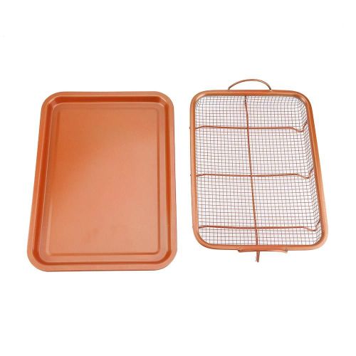 bac à légumes en métal four antiadhésif chips plaque de cuisson panier croustillant