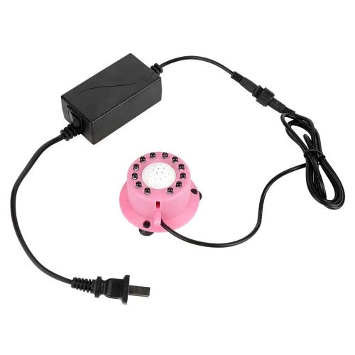 12led Coloré Aquarium Réservoir De Poissons Lumière Piscine Étang Sous-Marin Lampe À Bulles D'air 110-240v