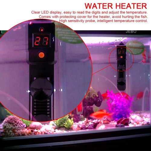 100w Led Aquarium Mini Aquarium Submersible Chauffe-Eau Réglable Prise Chinoise 220v