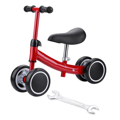 Equilibre D'entraînement Mini Vélo Trottinette Trottinette Trottinette Pour Bébé De 1-2 Ans (Rouge)