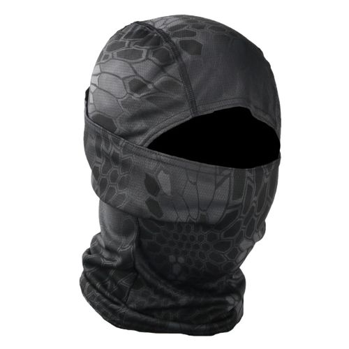 Camo Masque Visage Cagoule Couvre-Chef Extérieur Cyclisme Moto Casques D'entraînement Zèbre Noir