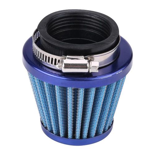 Filtre À Air 44mm Pour Gy6 150cc Atv Quad 4 Roues Go Kart Buggy Scooter Cyclomoteur (Bleu)