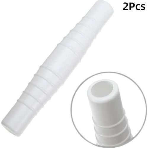 2Pcs Adaptateur de Connecteur de Tuyau de Piscine - Gonflable ou sur Sol pour Tuyau de Flotteur de Ø 32-38 mm