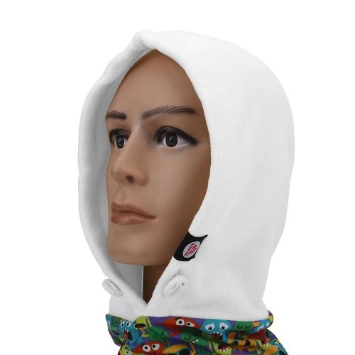Enfants Demi-Masque Facial Coupe-Vent Couvre-Chef Cou Snood Plus Chaud Chapeau De Ski (Monstres)