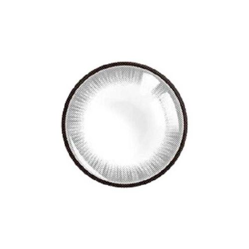 Lentilles De Contact Colorées Fantaisie Maquillage Pour Les Yeux Accessoire Annuel Lentille De Couleur 0 Degré (Gris)