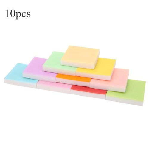 10pcs Double Couche Tampon En Caoutchouc Blocs De Sculpture Pour La Fabrication De Tampons De Bricolage
