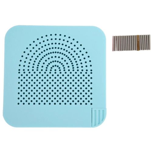 Quilling Knitting Board Abs Plastique Manuellement Papier Enroulement Disque Craft Toolpowderblue