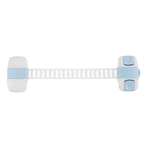 La serrure de sécurité réglable multifonction garde bébé en sécurité pour la porte du réfrigérateur de l'armoire à tiroirs (bleu)