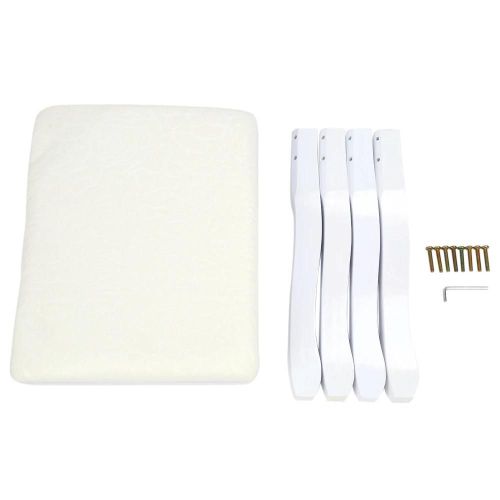 Hot Vintage Blanc Coiffeuse Tabouret Chaise Maquillage Siège Maison Chambre Beauté