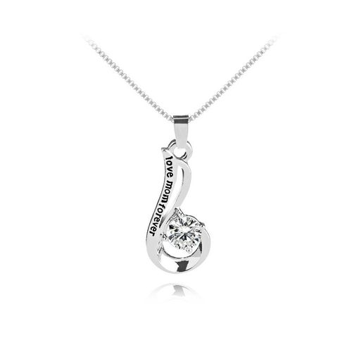 Collier Pour Maman Fête Des Mères Argent