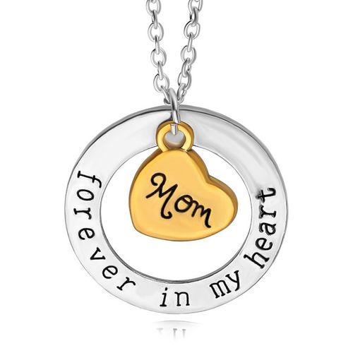 Collier Coeur Pour Maman Multicolore