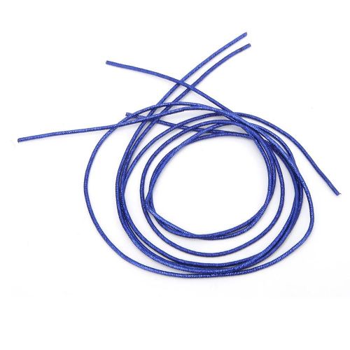 Fil À Broder Fil De Cuivre Couture Couture Brillant 1.5mm Dia. Ficelle De Bricolage Manuelbleu Saphir