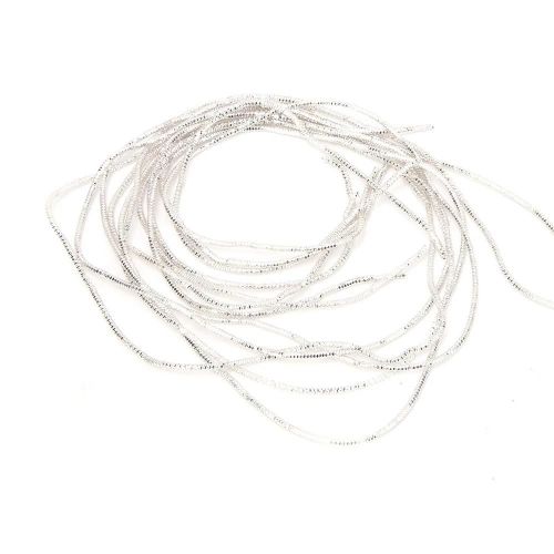 Fil À Broder Fil De Cuivre Couture Couture Brillant 1,5 Mm De Diamètre Manuel Bricolage Ficelleargent