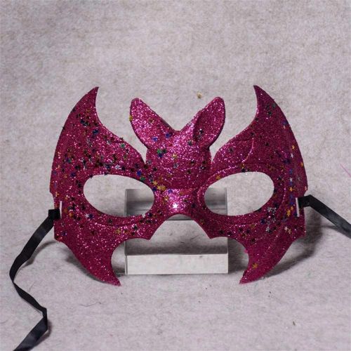 Coloré Mignon Oeil De Chauve-Souris Masque Déguisement Costume Bal Masqué (Bourgogne)