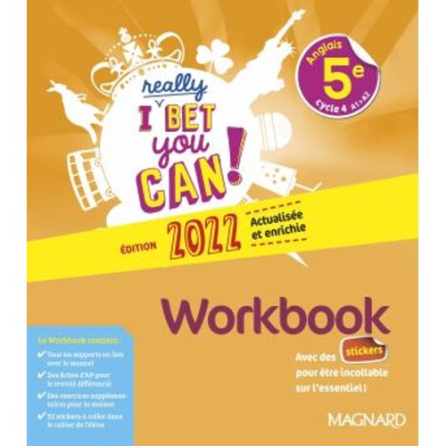 Workbook - I Really Get You Can ! 5e