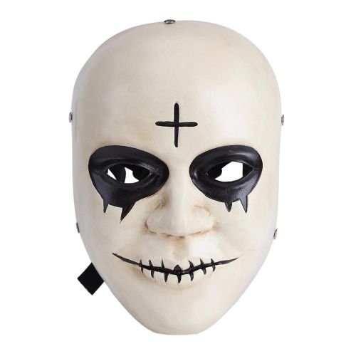 Résine Purge Horreur Masque Cosplay Custome Collection Artisanat Halloween Party Festival Cross